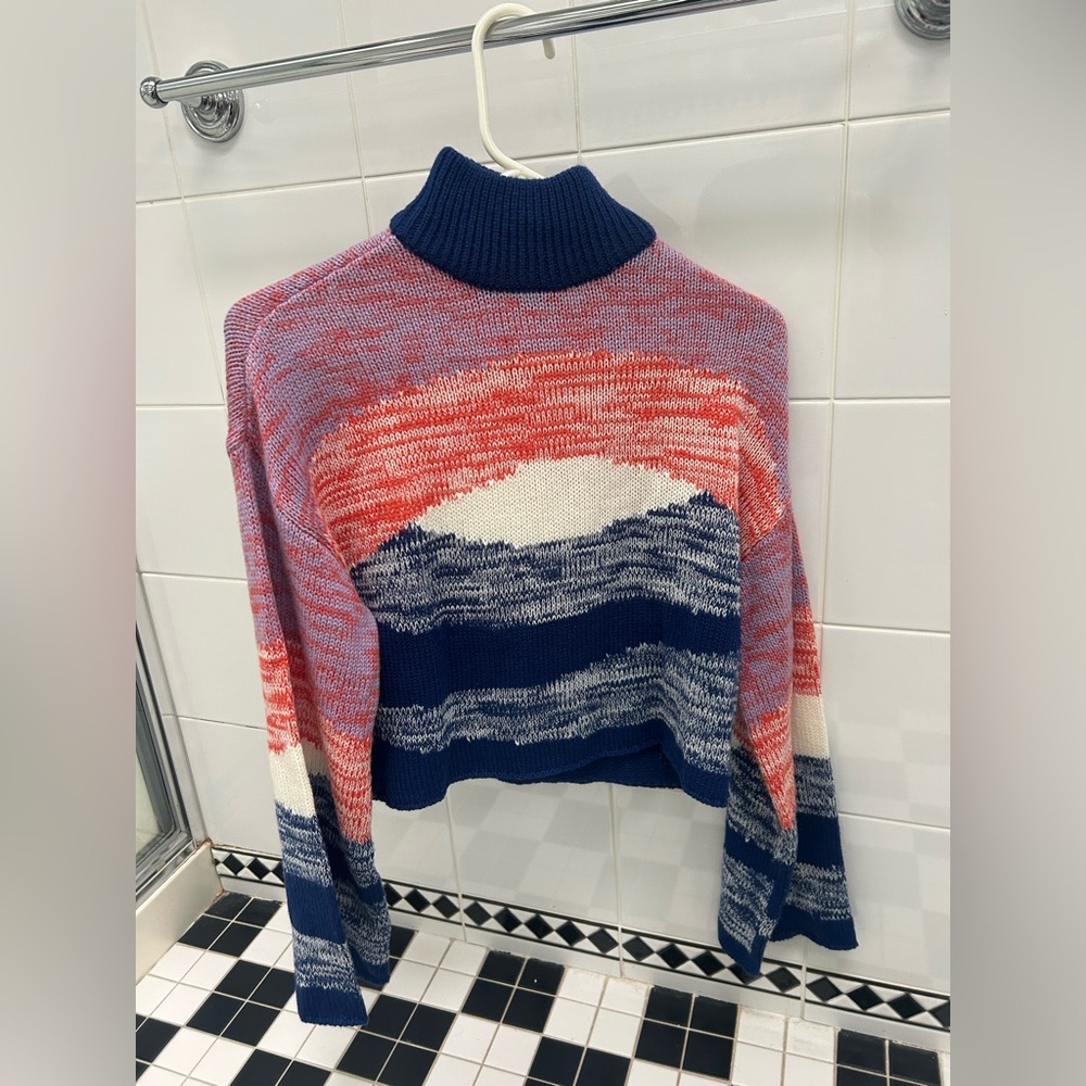 Vero Moda Multicolor Turtleneck Sweater